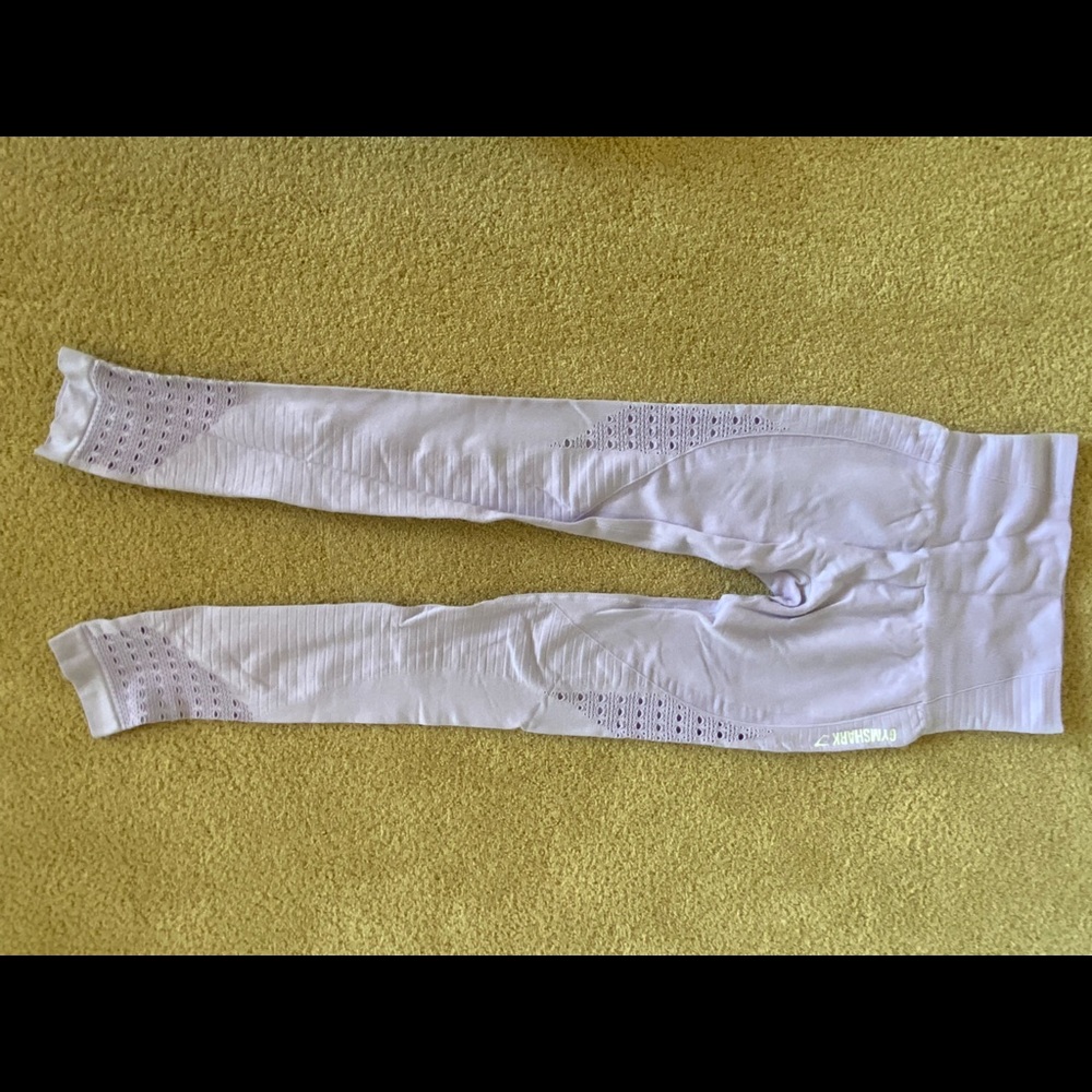 Gymshark Energy Seamless Leggings, Color: Light purple, Size: Small